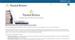Desktop Screenshot of practicalreviews.com